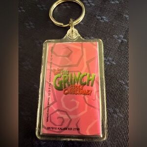 Vintage Kalan Grinch Christmas Keychain